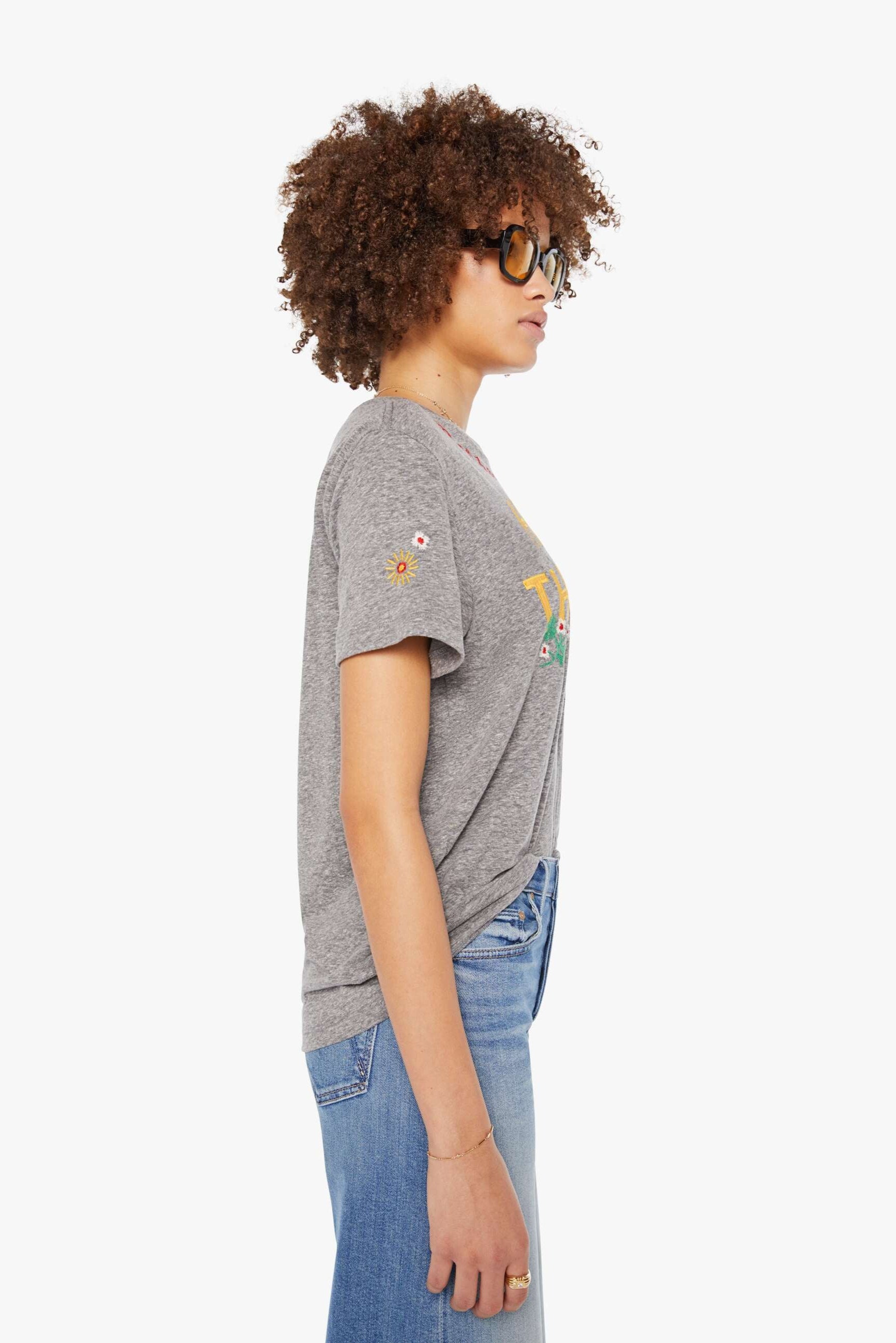 Mother The Rowdy Tee in Hot on the Trail | Shop Eleanor - Women's Designer Apparel in CO