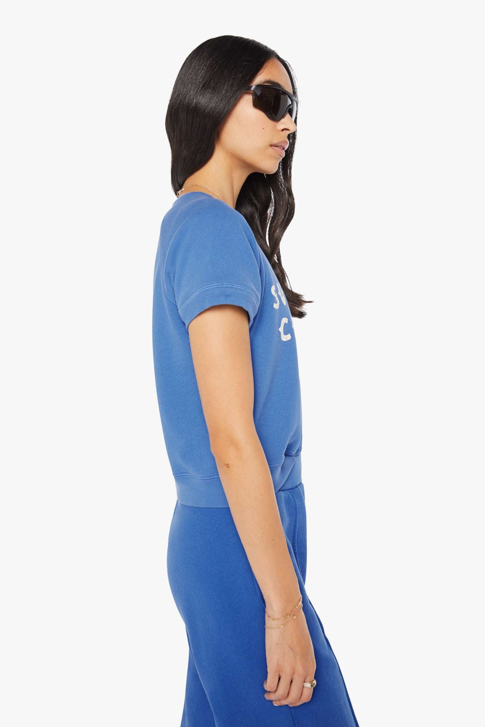 Mother short, raglan sleeve crewneck graphic tee | Shop Eleanor - Women's Online Desinger Clothing Boutique