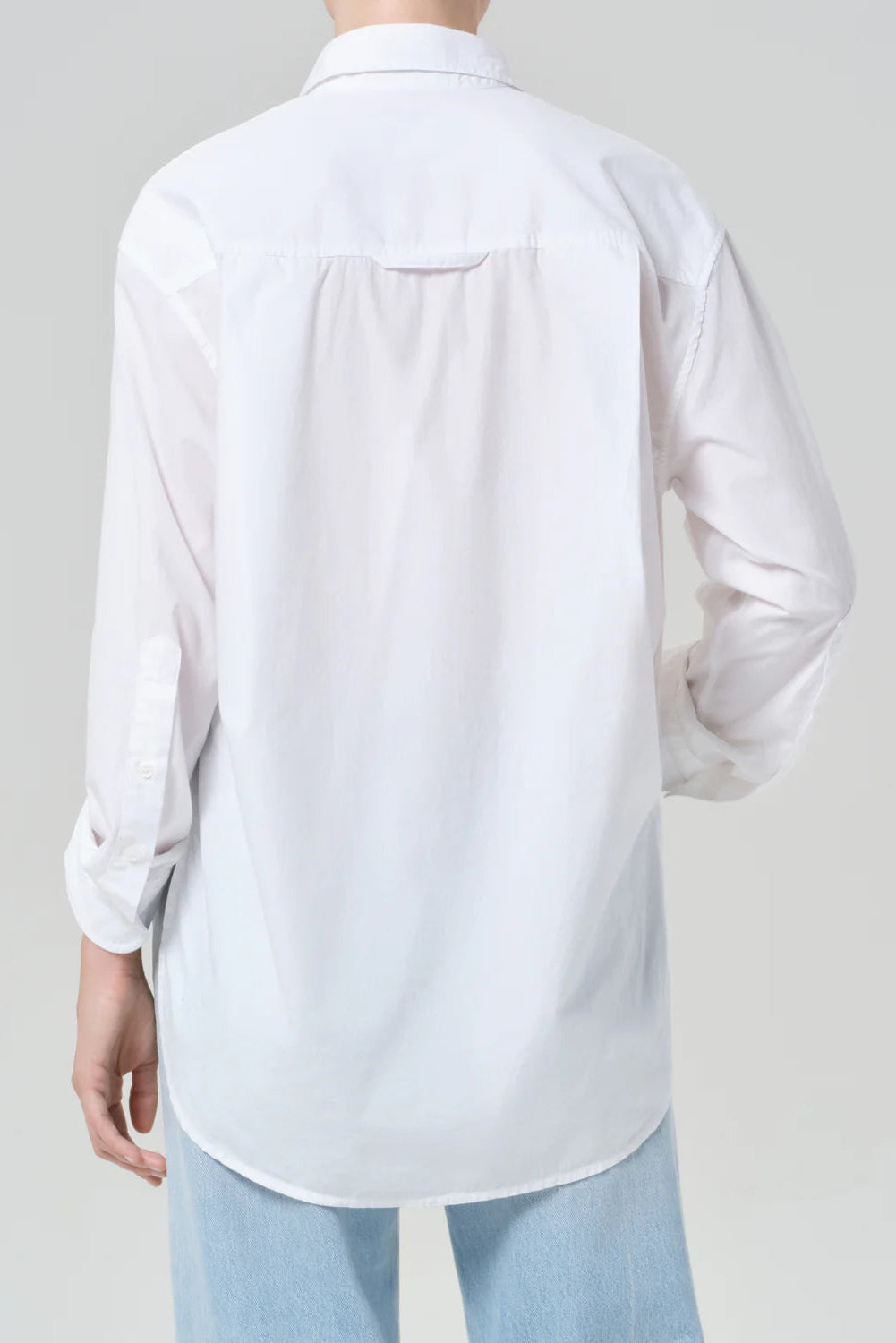 Citizens of Humanity Kayla Shirt in Optic White | Shop Eleanor - Women's Online Luxury Boutique