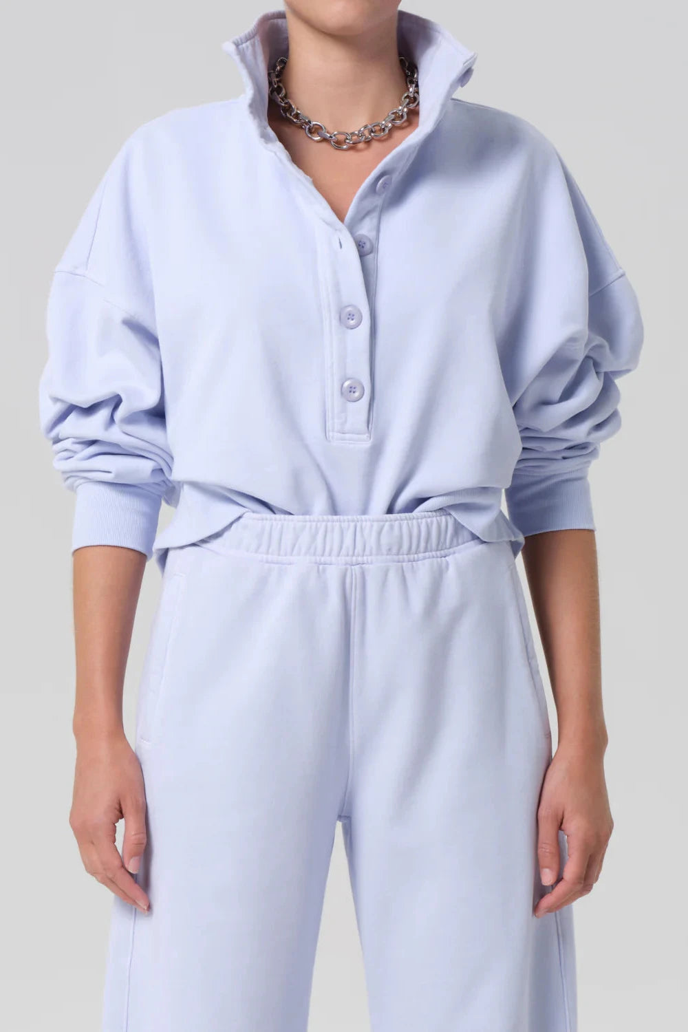 The Citizens of Humanity Mirelle Funnel Neck in Perri | Shop Eleanor