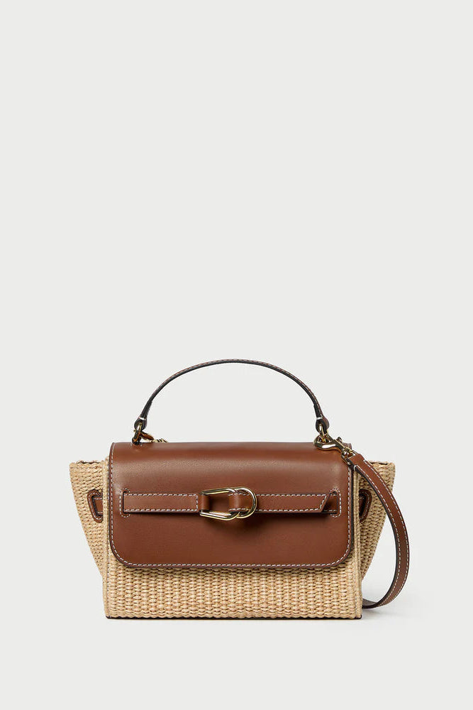 Loeffler Randall Alexei Natural/ Cacao Crossbody to Shoulder Bag | Shop Eleanor - Louisville, CO
