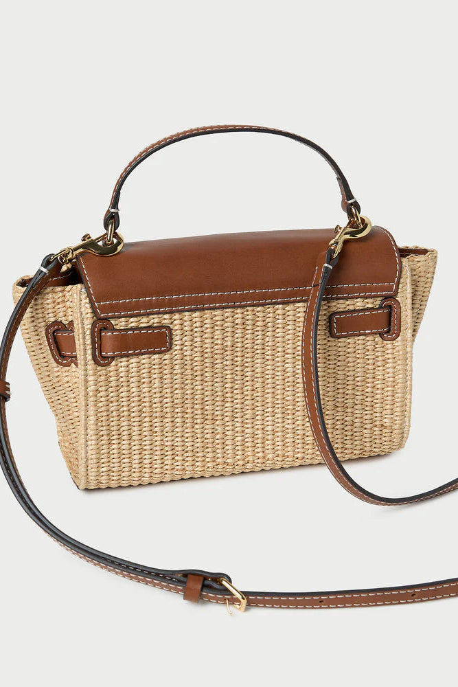 Loeffler Randall Alexei Natural/ Cacao Crossbody to Shoulder Bag | Shop Eleanor - Louisville, CO