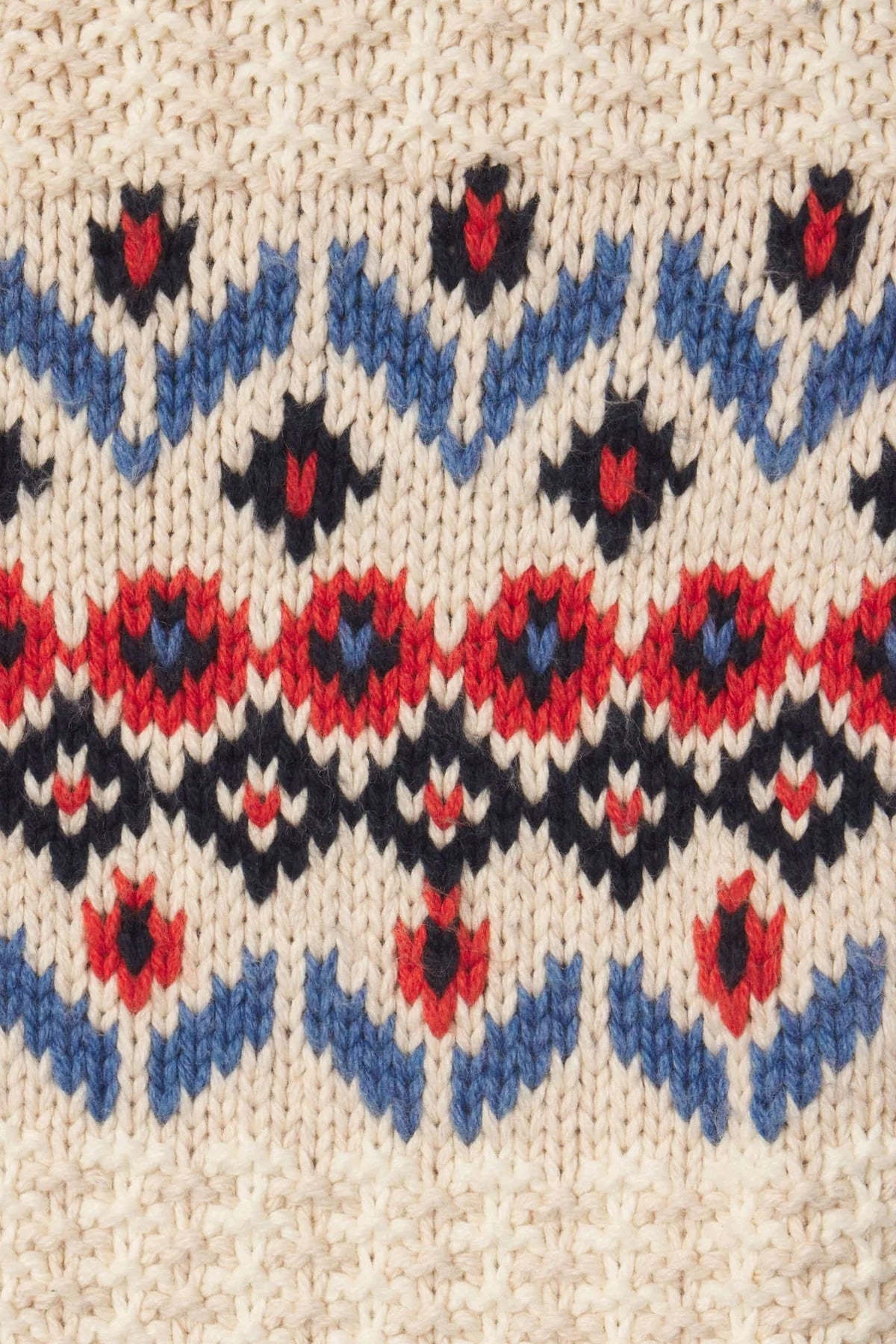 Trovata Savannah Cardigan Antique White Fairisle | Shop Eleanor - Women's Luxury and Quality Clothing Boutique in Colorado
