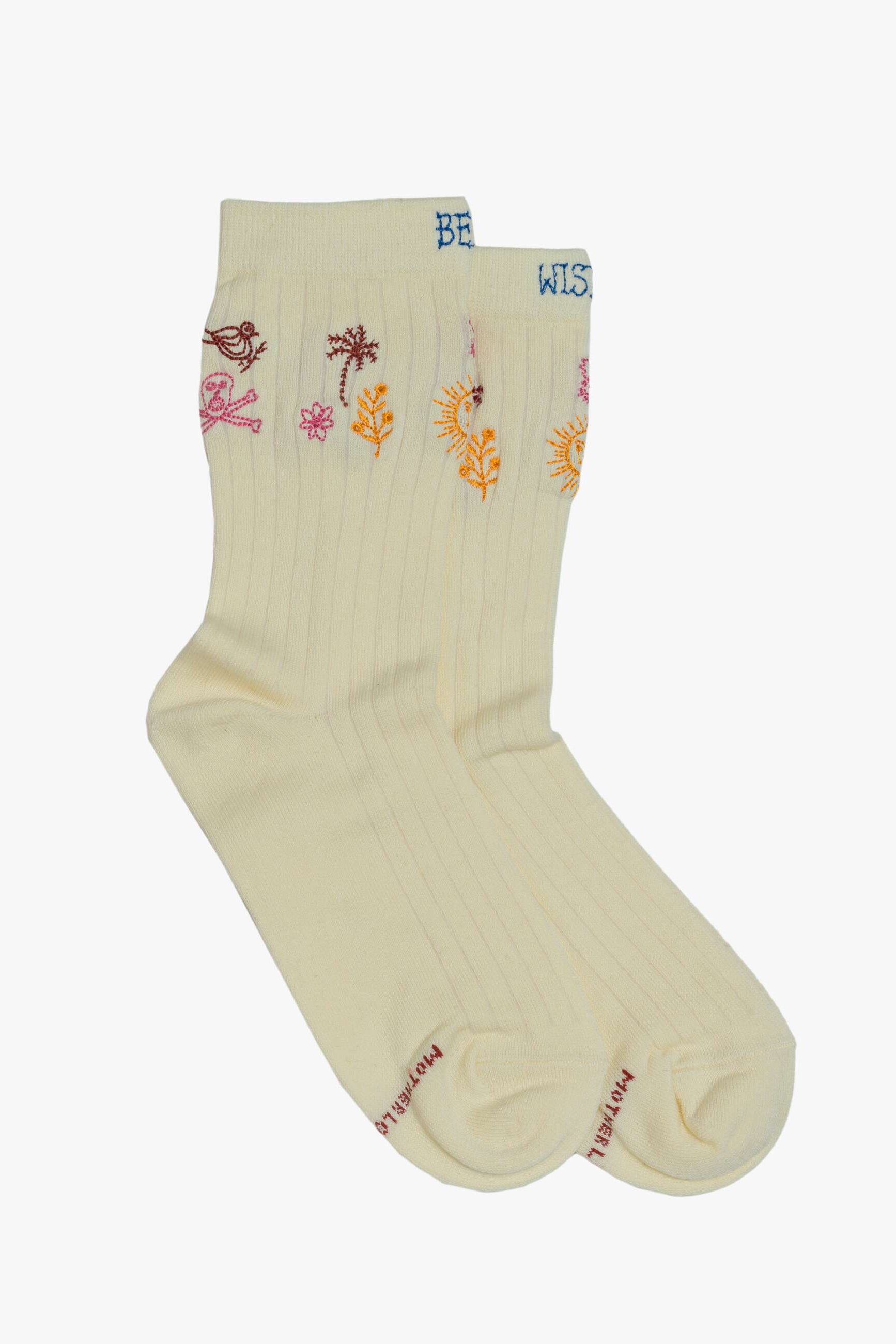 Mother Half Step Socks in Best Wishes | Shop Eleanor - Women's Boutique