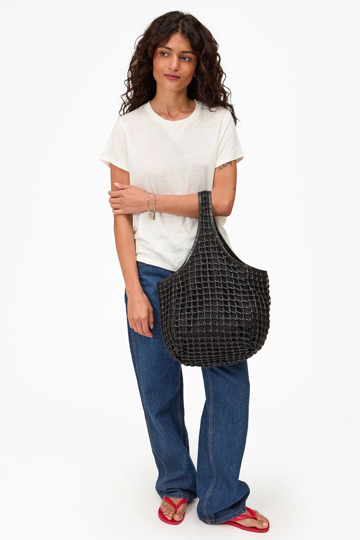 Clare V. Bando Bag in Black Knot | Shop Eleanor - Women's Designer