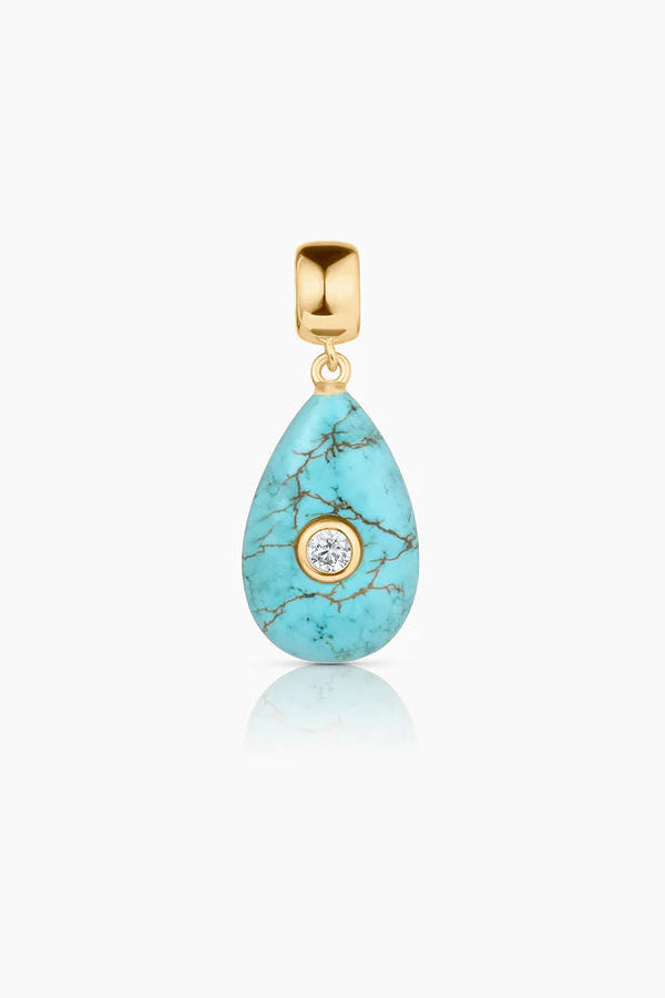 Thatch Bardot Howlite Bail Necklace Charm Pendant | Shop Eleanor