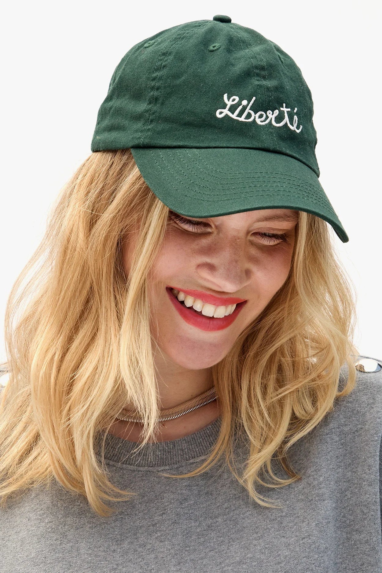Clare V. Liberte Baseball Hat in Forest | Shop Eleanor - Women's Clothing Boutique in Louisville, CO