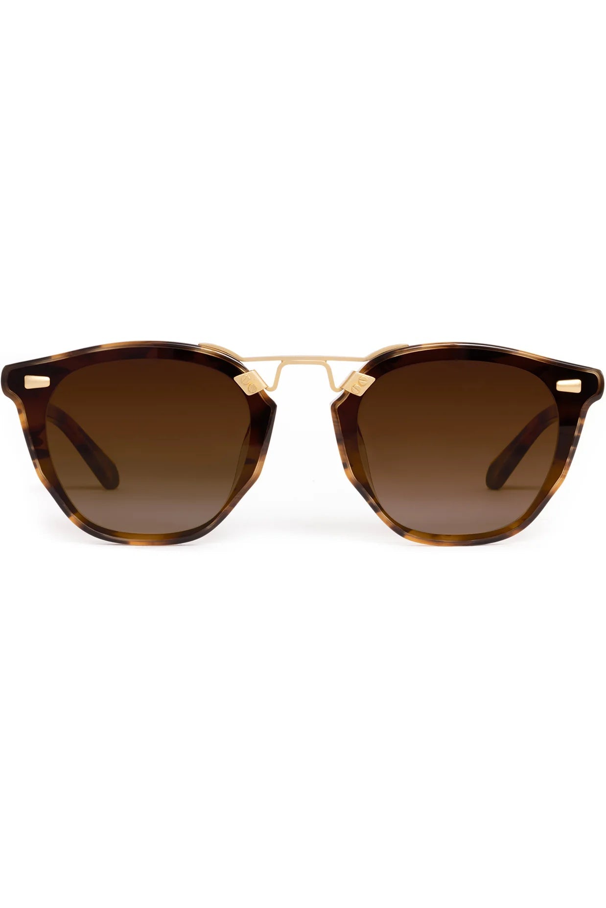 Krewe Beau Nylon Sunglasses in Venezia 18k | Shop Eleanor