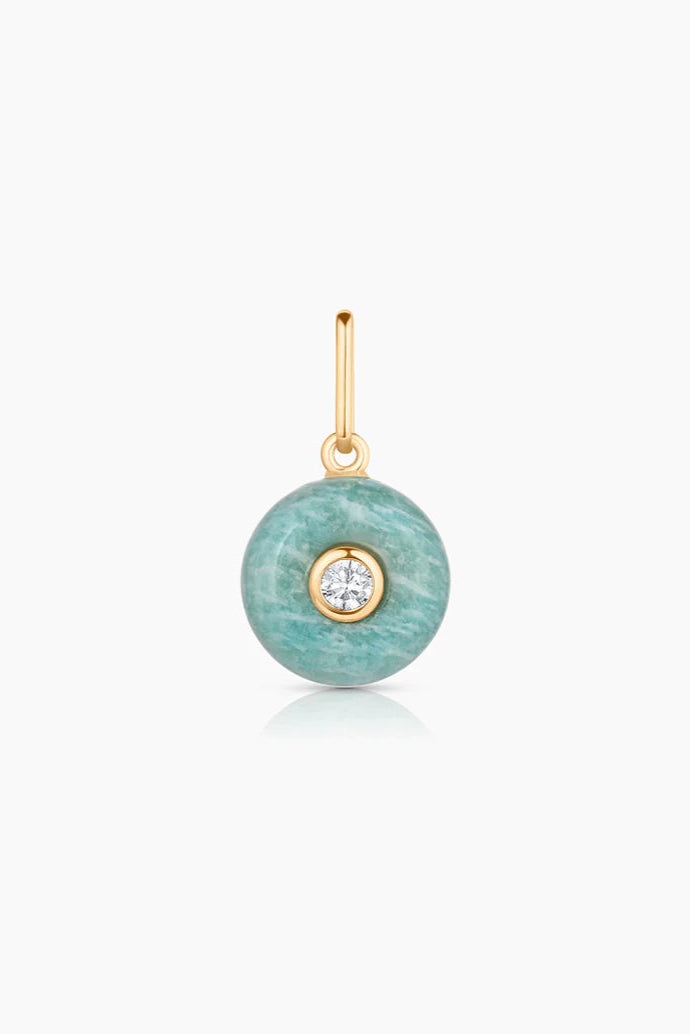 Thatch Bon Bon Amazonite Stone Charm Pendant | Shop Eleanor