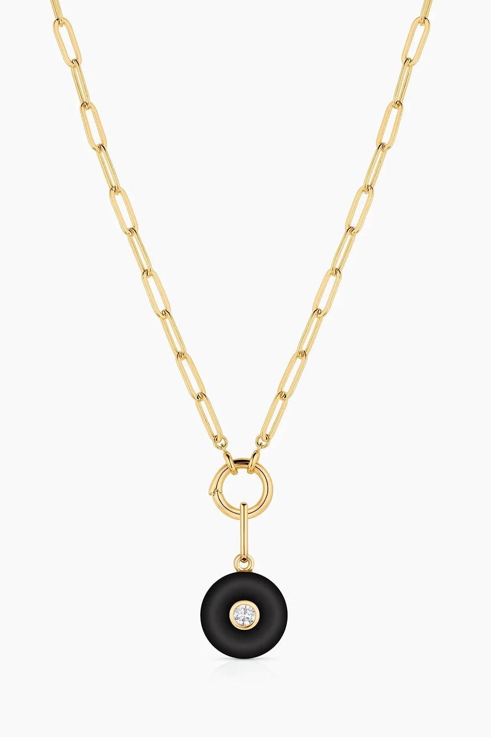 Thatch Jewelry Bon Bon Onyx Charm in Black | Shop Eleanor