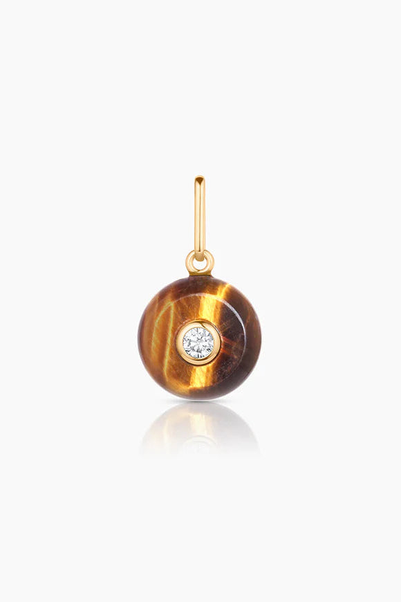 Thatch Bon Bon Tigers Eye Charm | Shop Eleanor