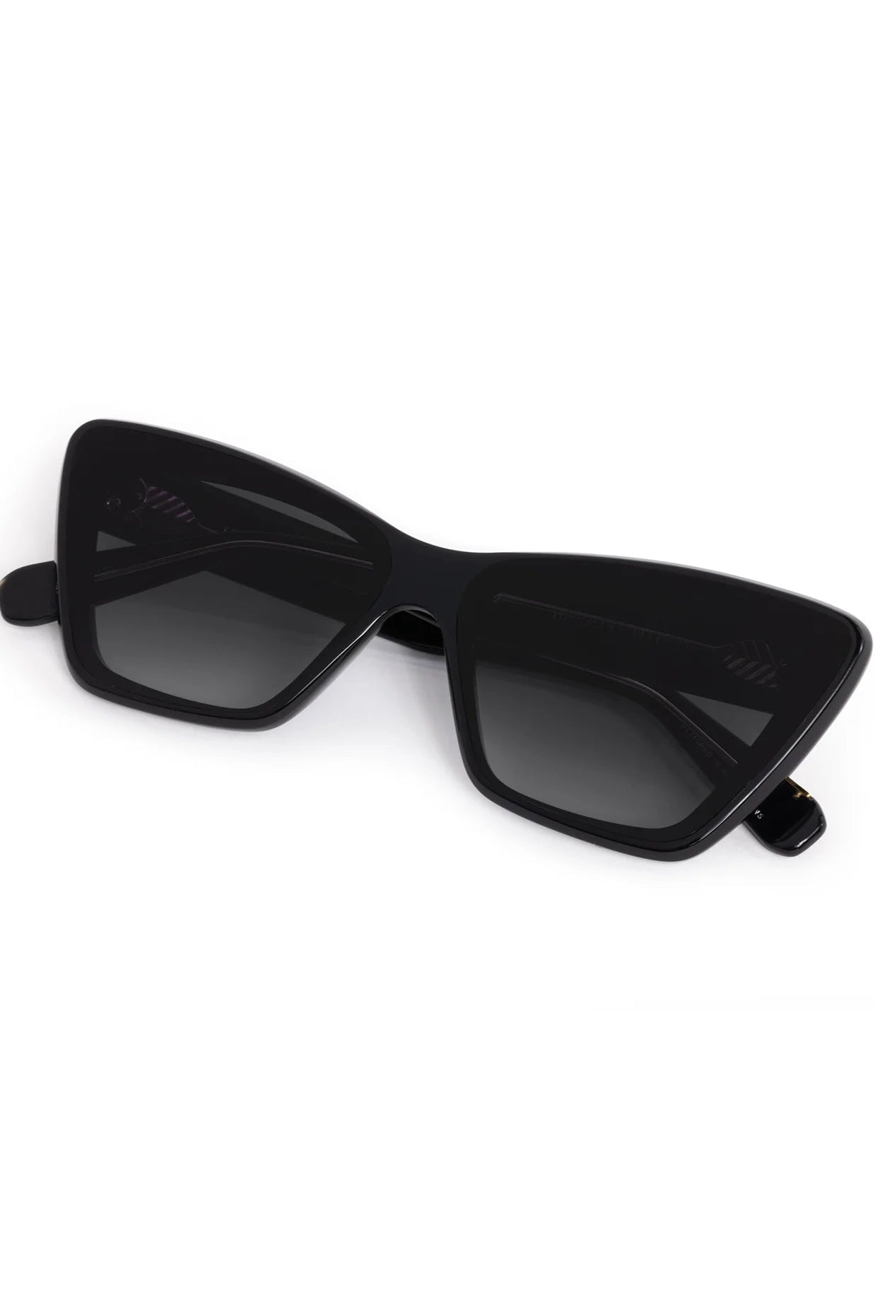 Krewe Brigitte Cateye Sunglasses in Black | Shop Eleanor