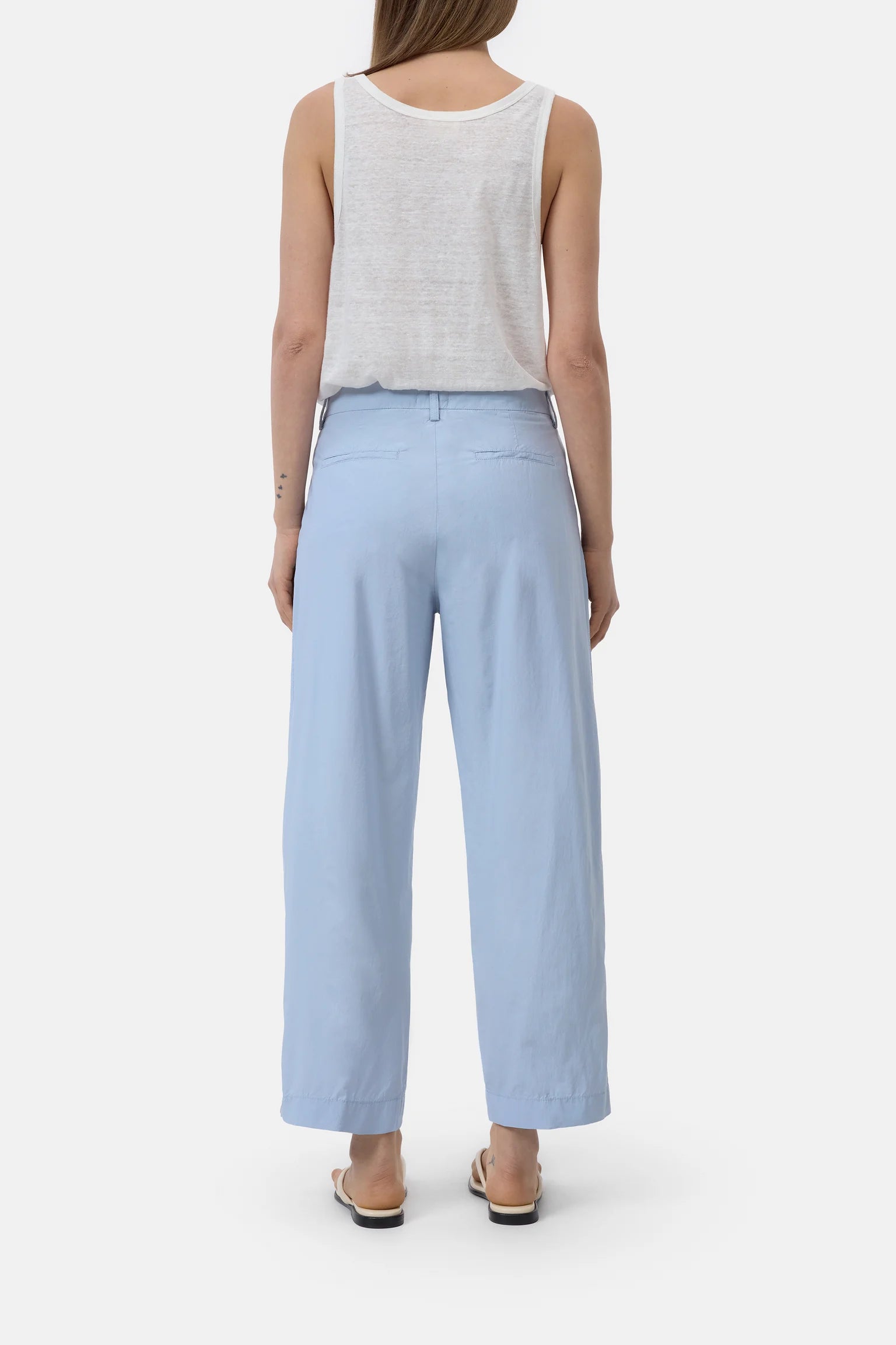 Closed Denim Ruthy Trouser in Dove Blue | Shop Eleanor