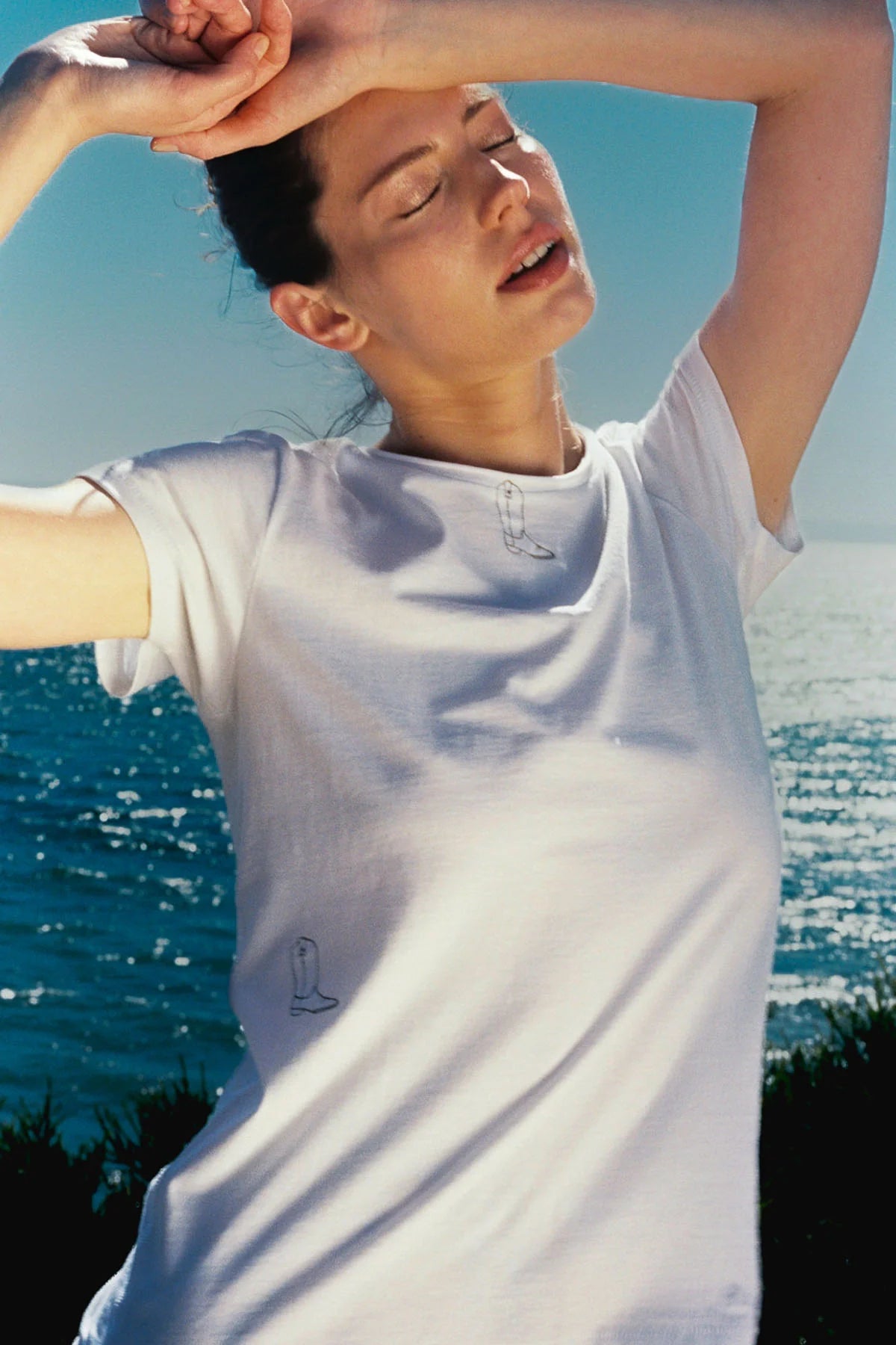 Catherine Gee Short Sleeve Boot Tee | Shop Eleanor