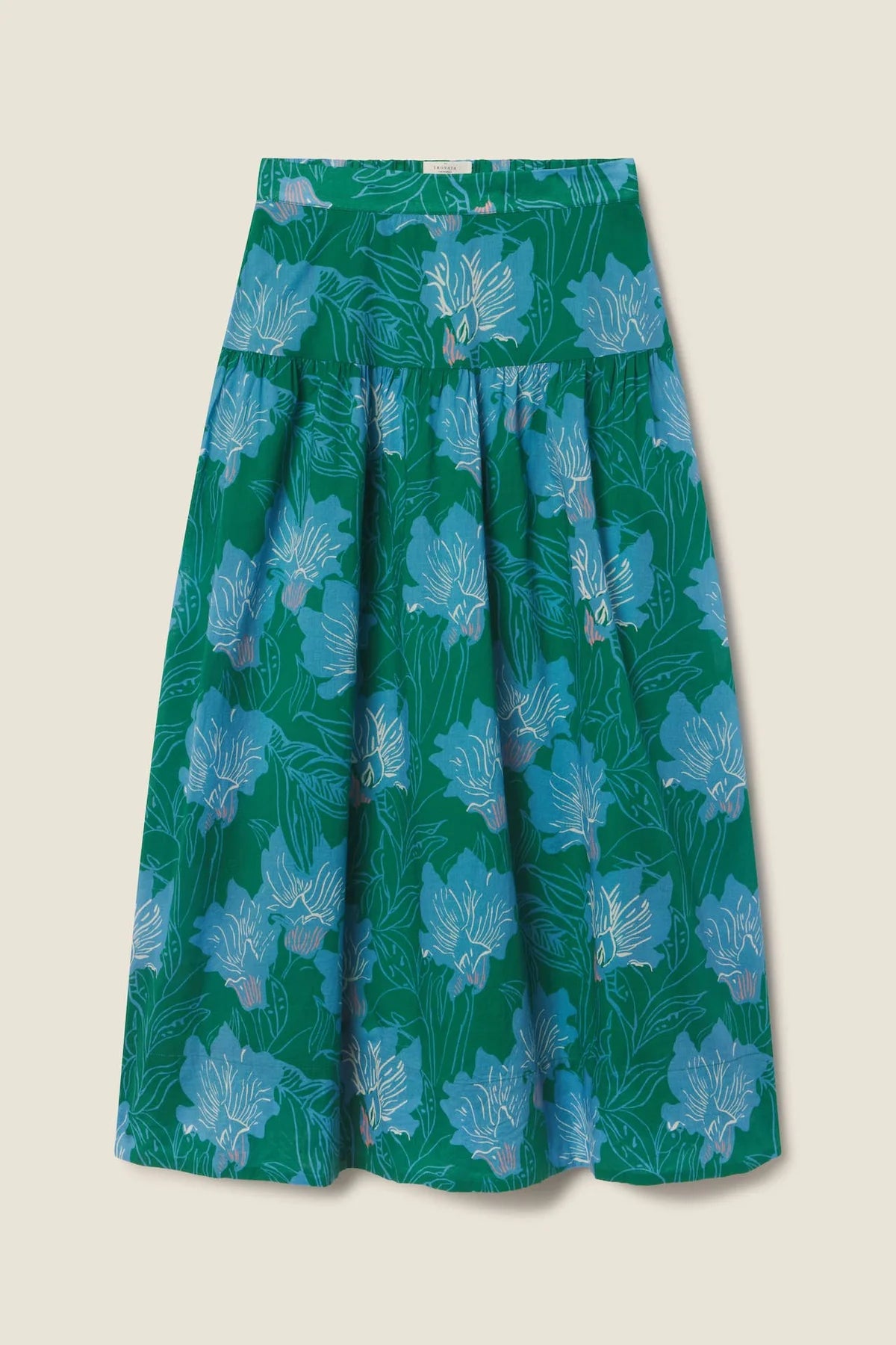 Trovata Lydia Lightweight Cotton Skirt in Blue Orchid | Shop Eleanor Boutique - Women's Designer Clothing Online in Louisville