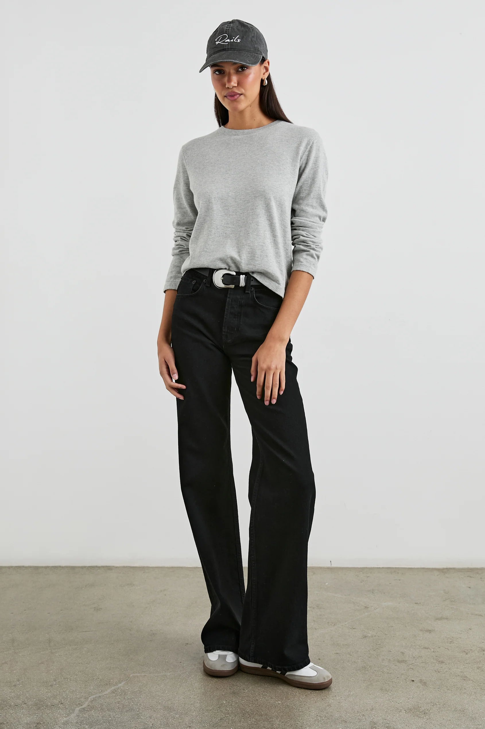 Rails Cotton Cashmere Shirt in Heather Grey | Shop Eleanor - Women's Versatile Apparel in Louisville, CO