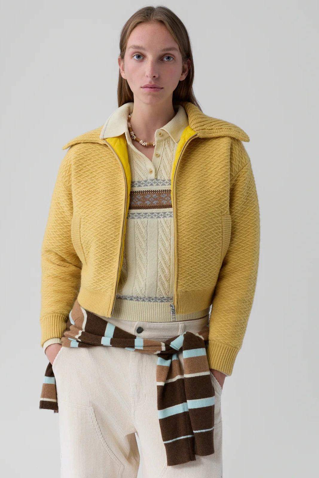 Guest in Residence Cross Country Bomber Jacket | Shop Eleanor