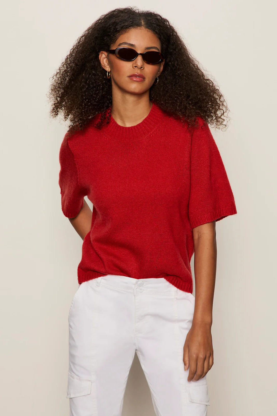 Sanctuary Perfect Sweater Tee in Tulip | Shop Eleanor
