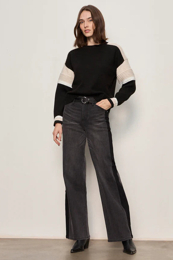 Sanctuary Sporty Stripe Crewneck Sweater | Shop Eleanor - Basics