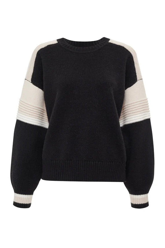Sanctuary Sporty Stripe Crewneck Sweater | Shop Eleanor - Basics