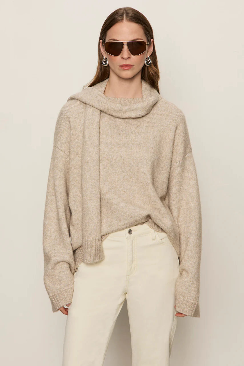 Sanctuary Go-To Sweater in Heather Wheat | Shop Eleanor