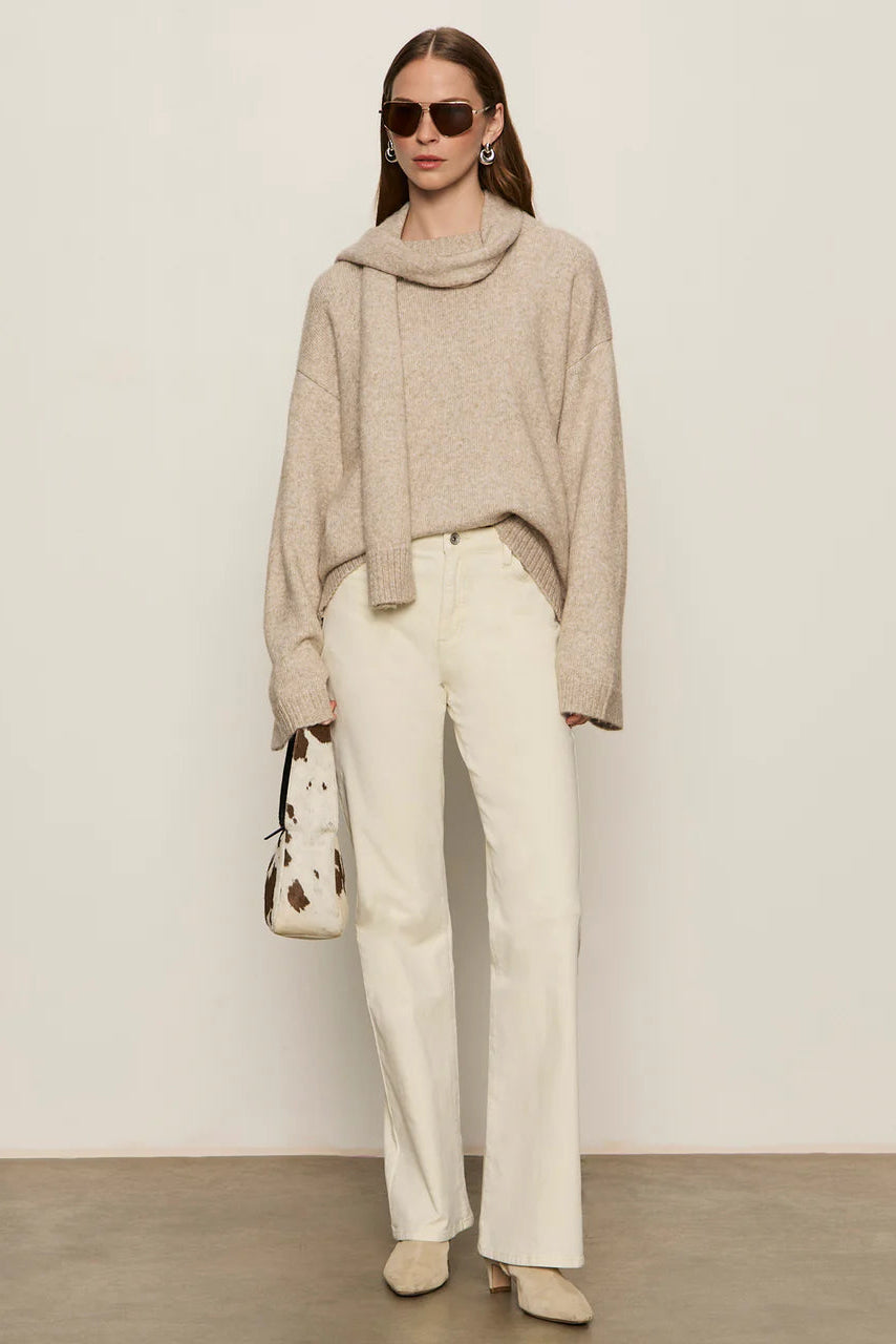 Sanctuary Go-To Sweater in Heather Wheat | Shop Eleanor