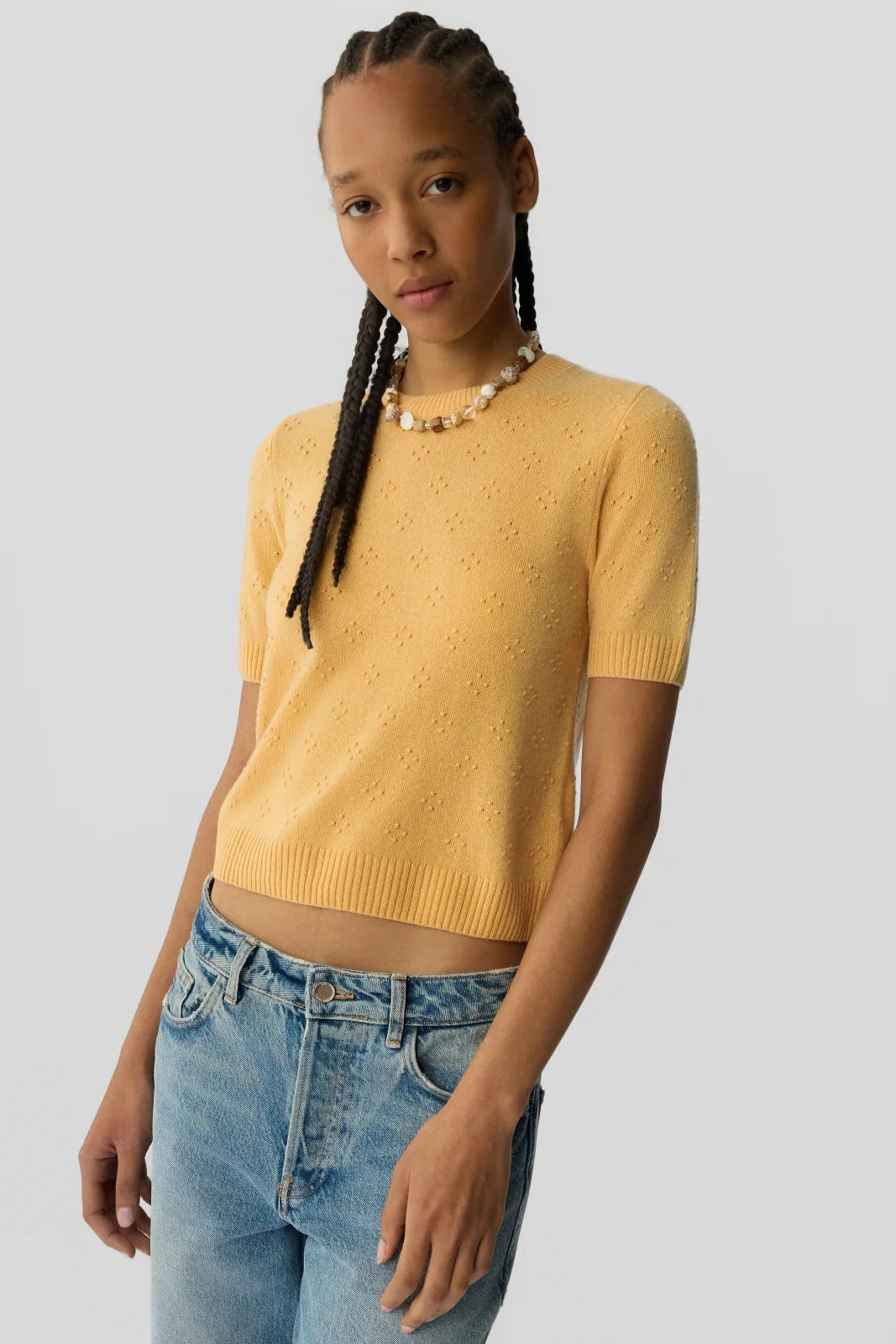 Guest of Residence Compass Sweater Tee in Sorbet | Shop Eleanor