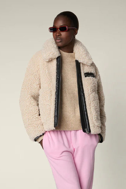 Save the Duck Hester Sherpa Jacket | Shop Eleanor - Women's Jackets