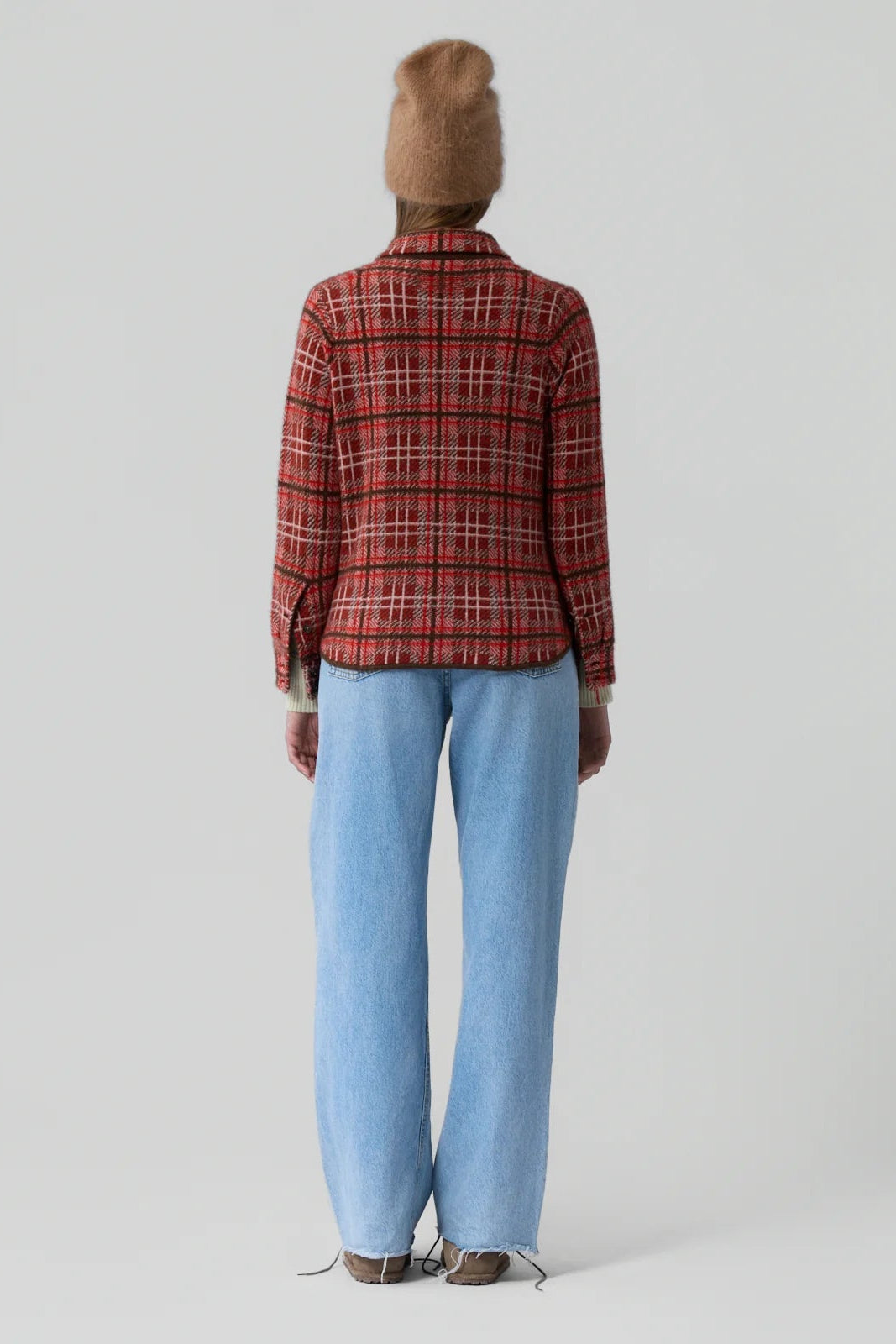 Guest in Residence Dylan Soft Cashmere Plaid Shirt | Shop Eleanor - Women's Luxury Apparel and Outerwear in Colorado