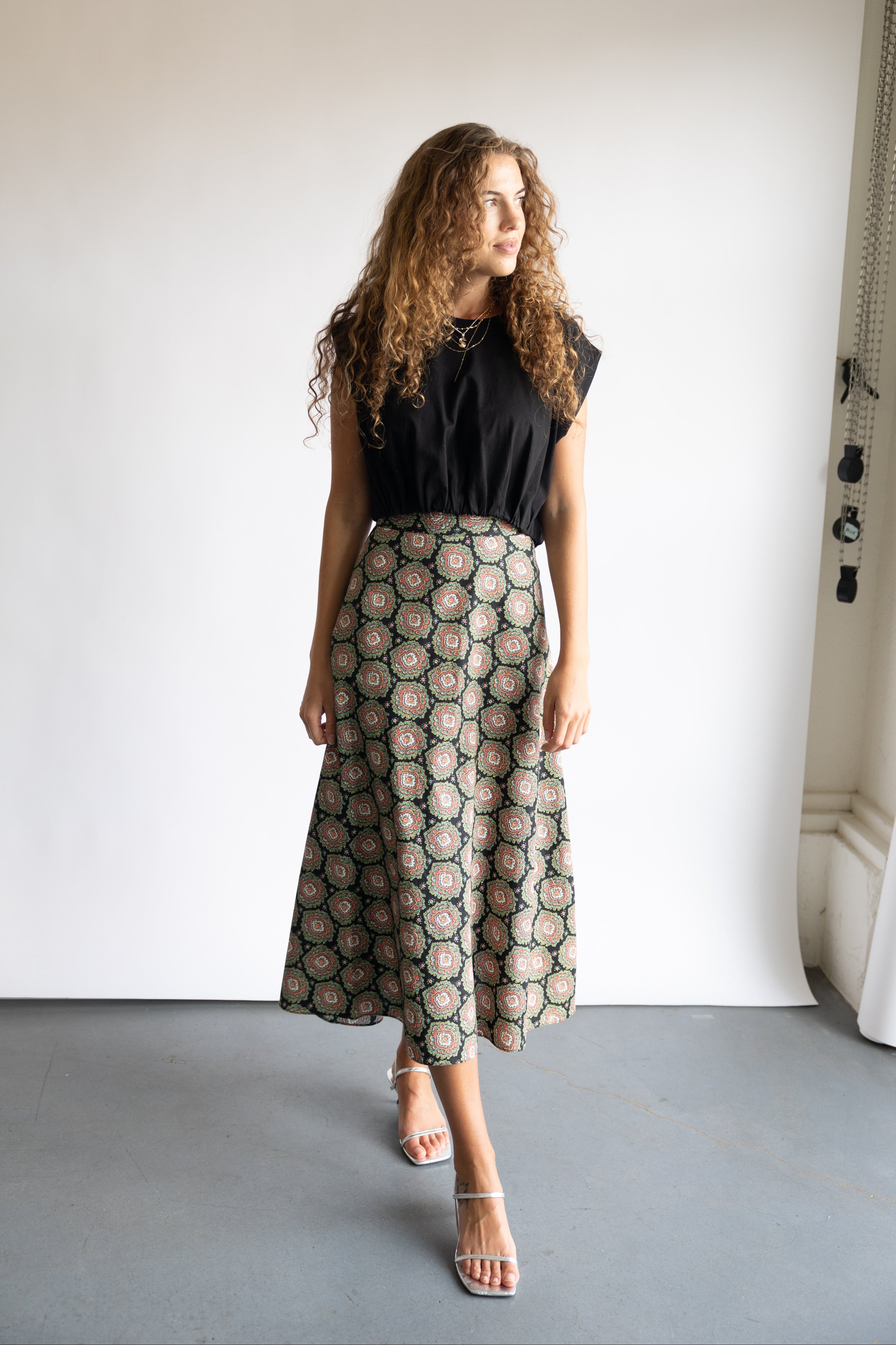The Great Windsor Skirt in Heirloom Paisley | Shop Eleanor
