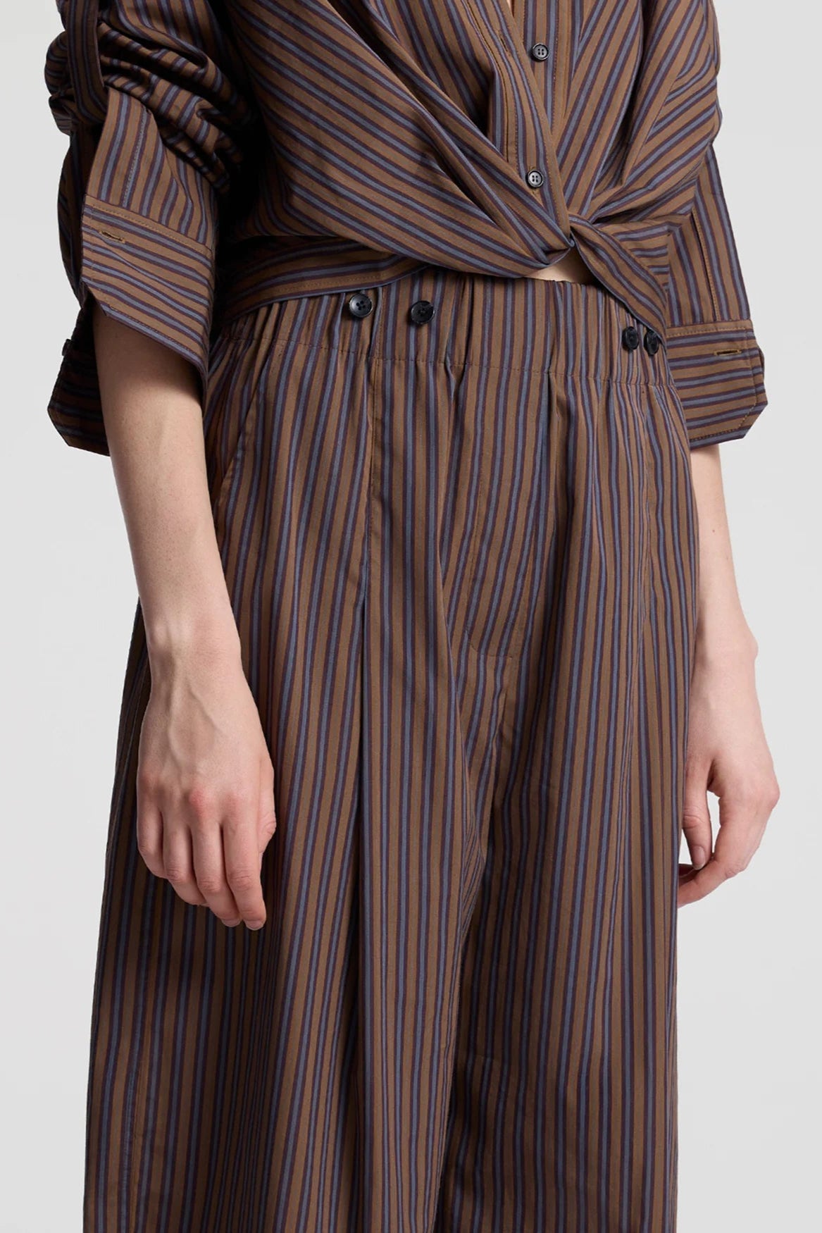 A.L.C. Emmett Striped Cotton Pant Set | Shop Eleanor - Women's Luxury Clothing Boutique in Louisville
