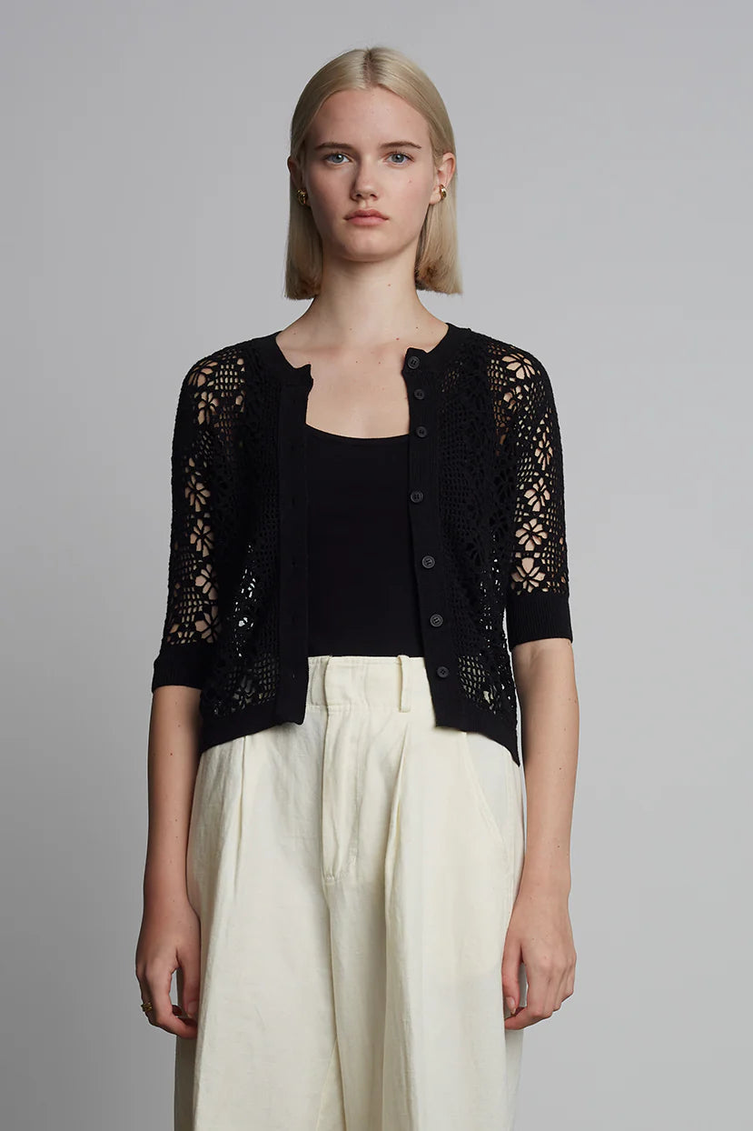 elevated crochet layering piece
