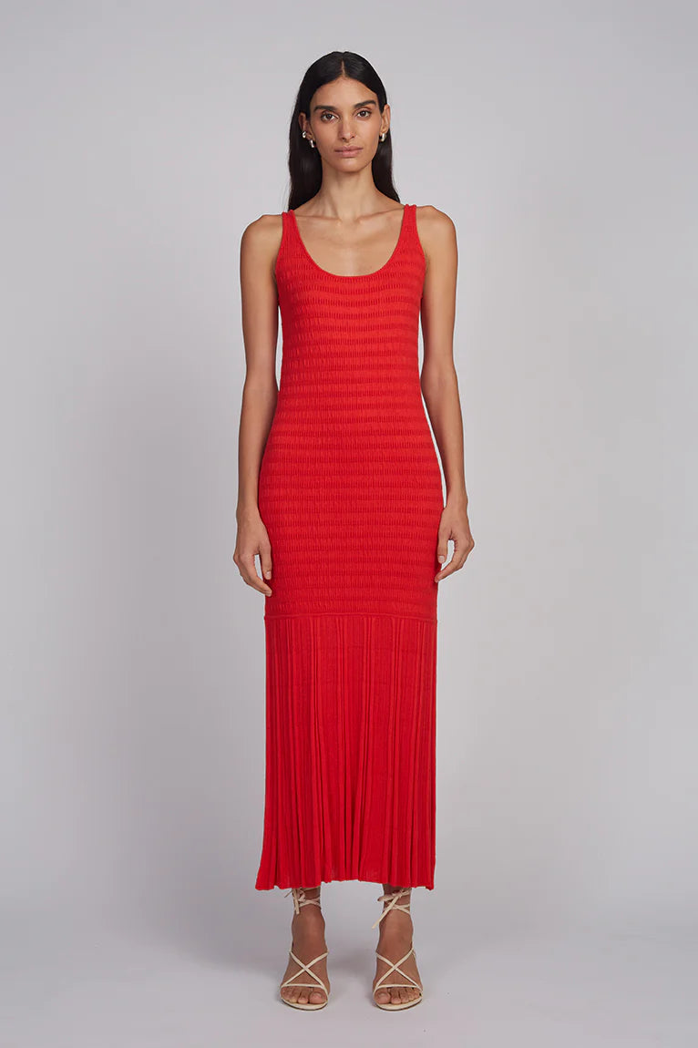 Eleven Six Freya Dress in Rosso | Shop Eleanor