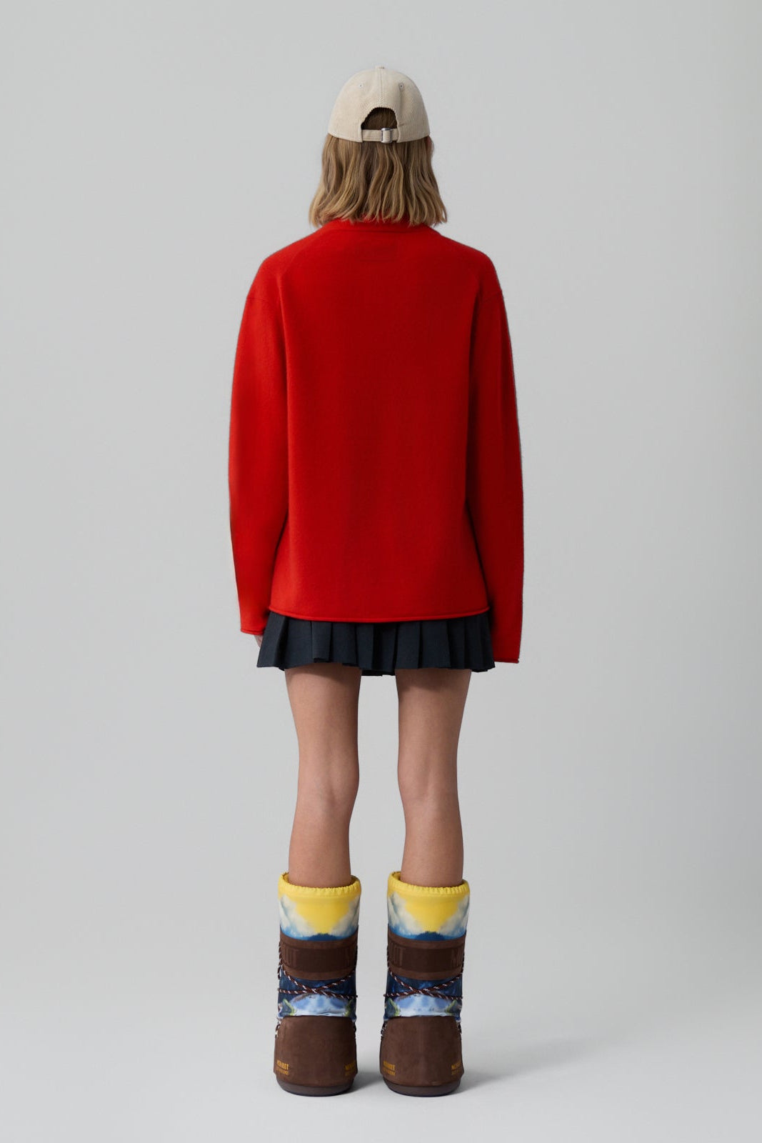 Guest in Residence Everywear Cardigan in Chili | Shop Eleanor