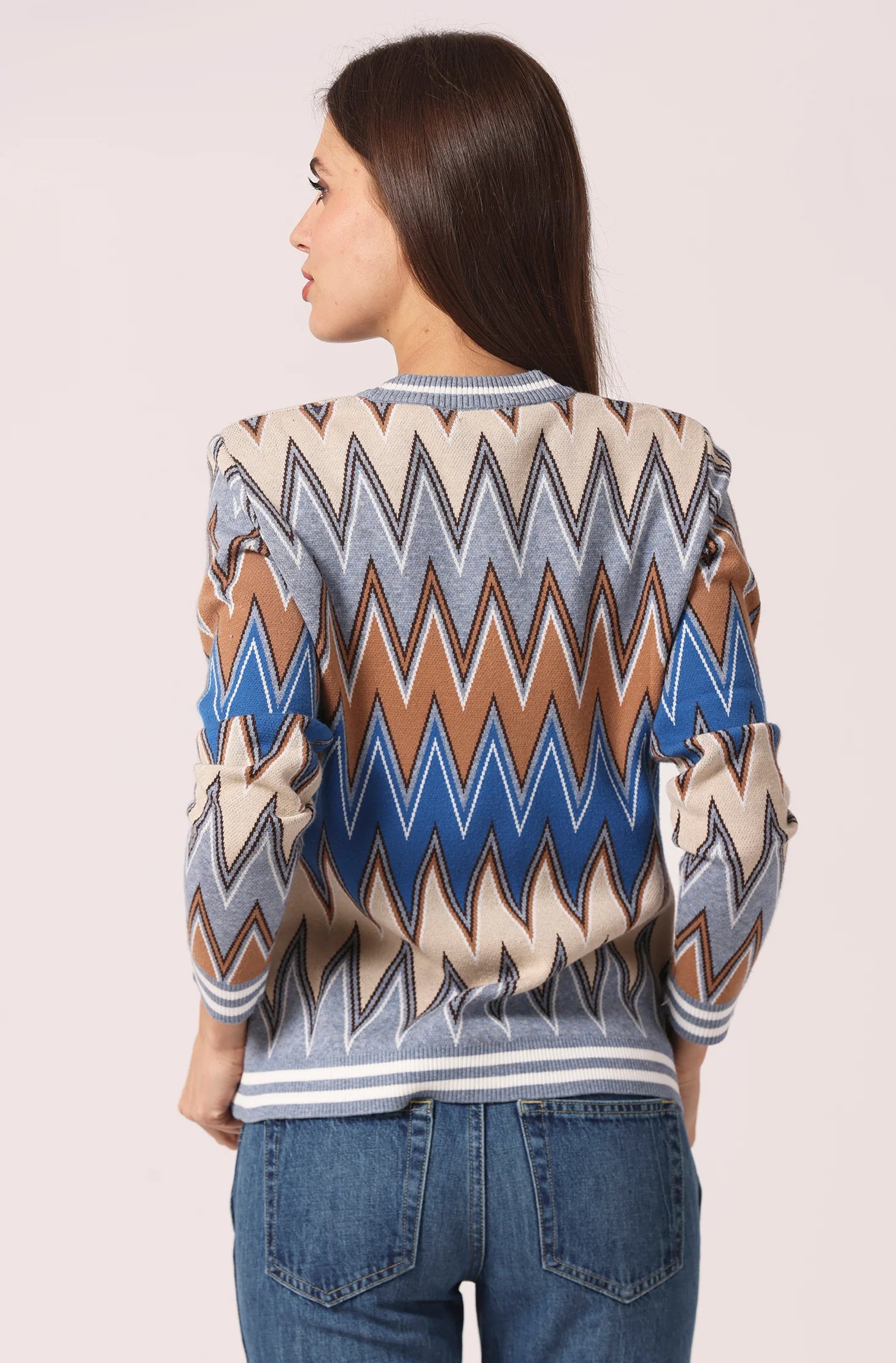 Minnie Rose Rosita Pattern Cardigan | Shop Eleanor - Women's Everyday Apparel Boutique in Colorado