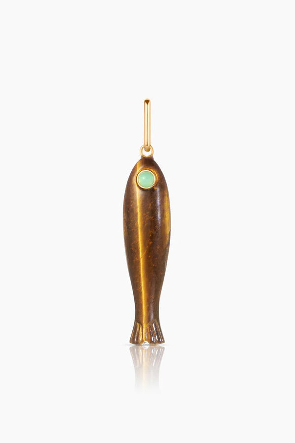 Thatch Fortuna Tigers Eye Charm | Shop Eleanor