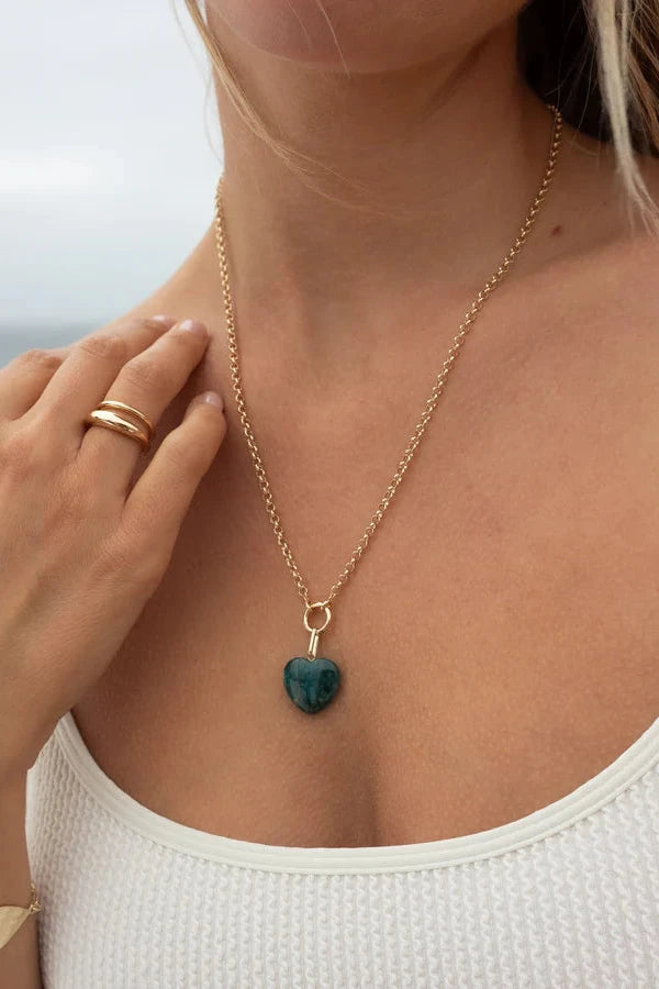 Thatch Jewelry Gemma Apatite Charm | Shop Eleanor - Women's Pendants