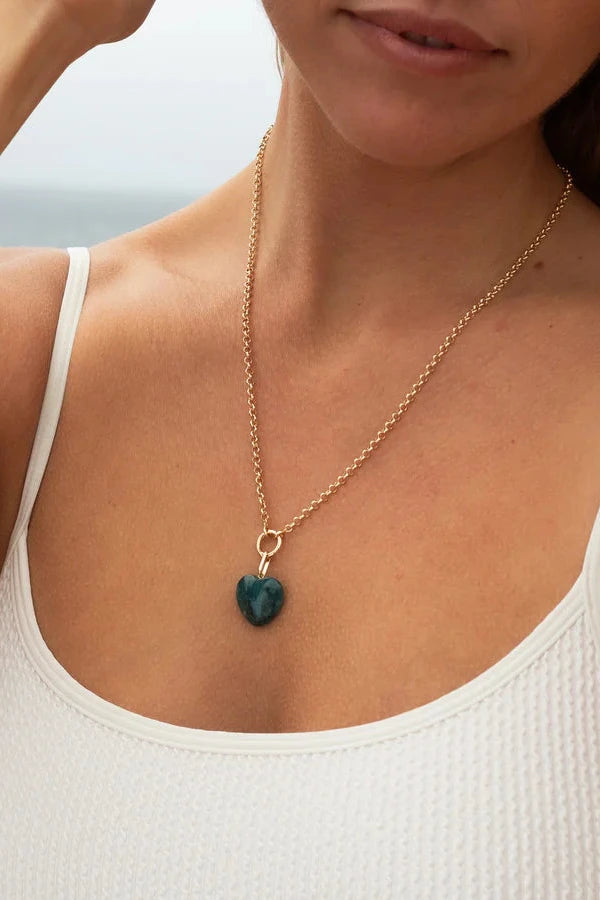Thatch Jewelry Gemma Apatite Charm | Shop Eleanor - Women's Pendants