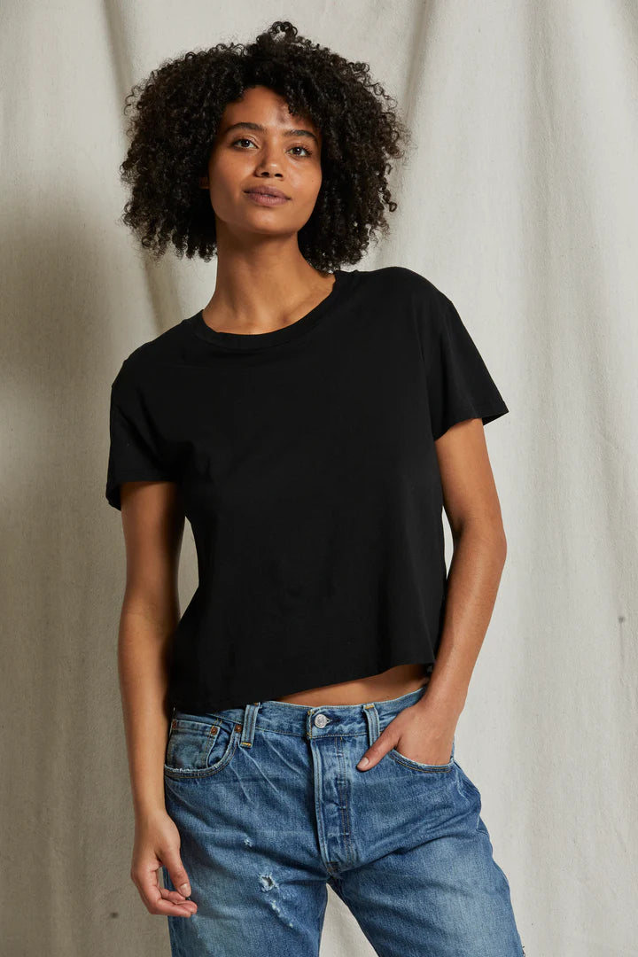 perfect white tee Harley Tee in Black | Shop Eleanor - Women's Basics