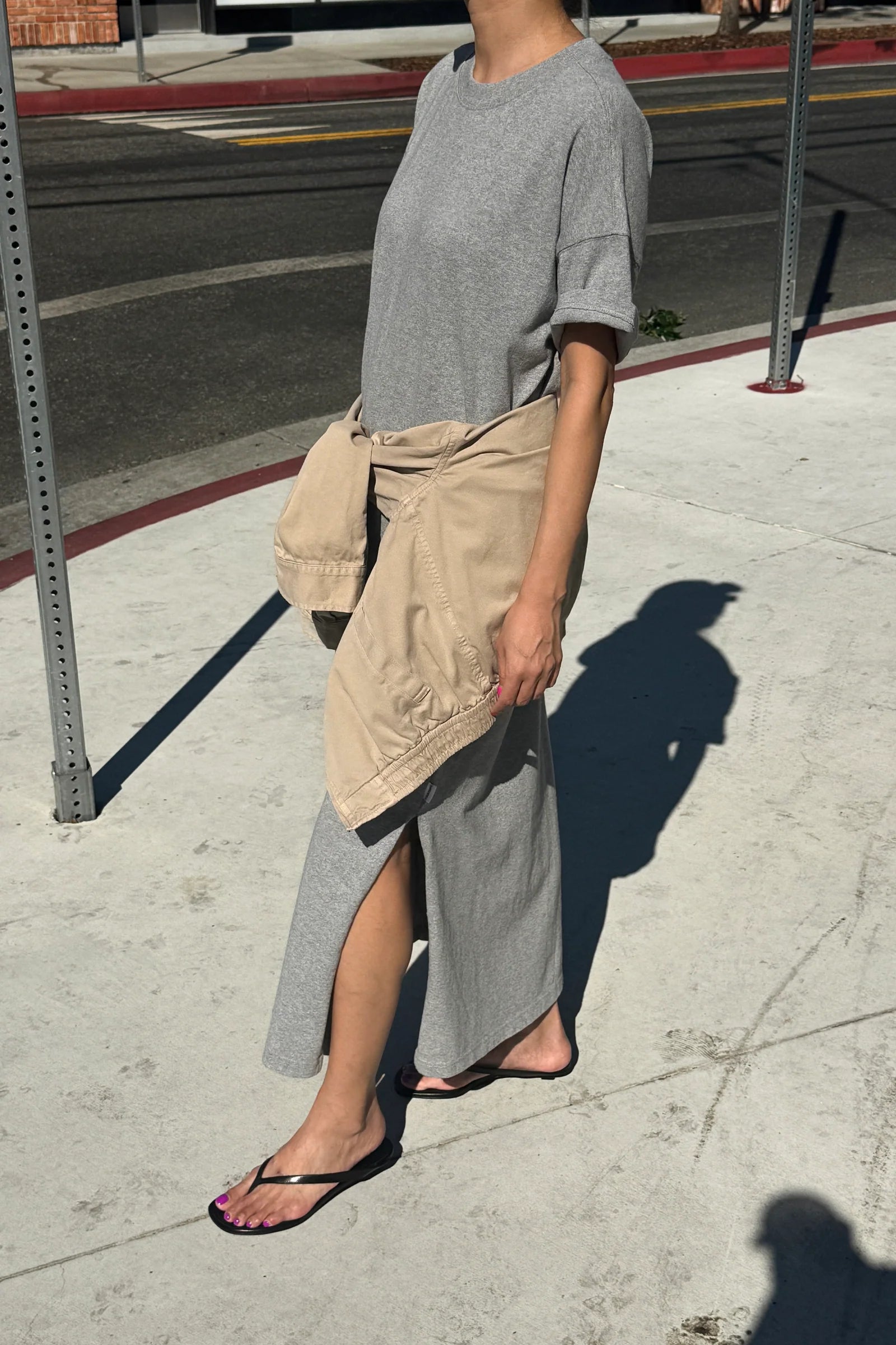 Le Bon Shoppe Her Dress in Heathered Grey | Shop Eleanor