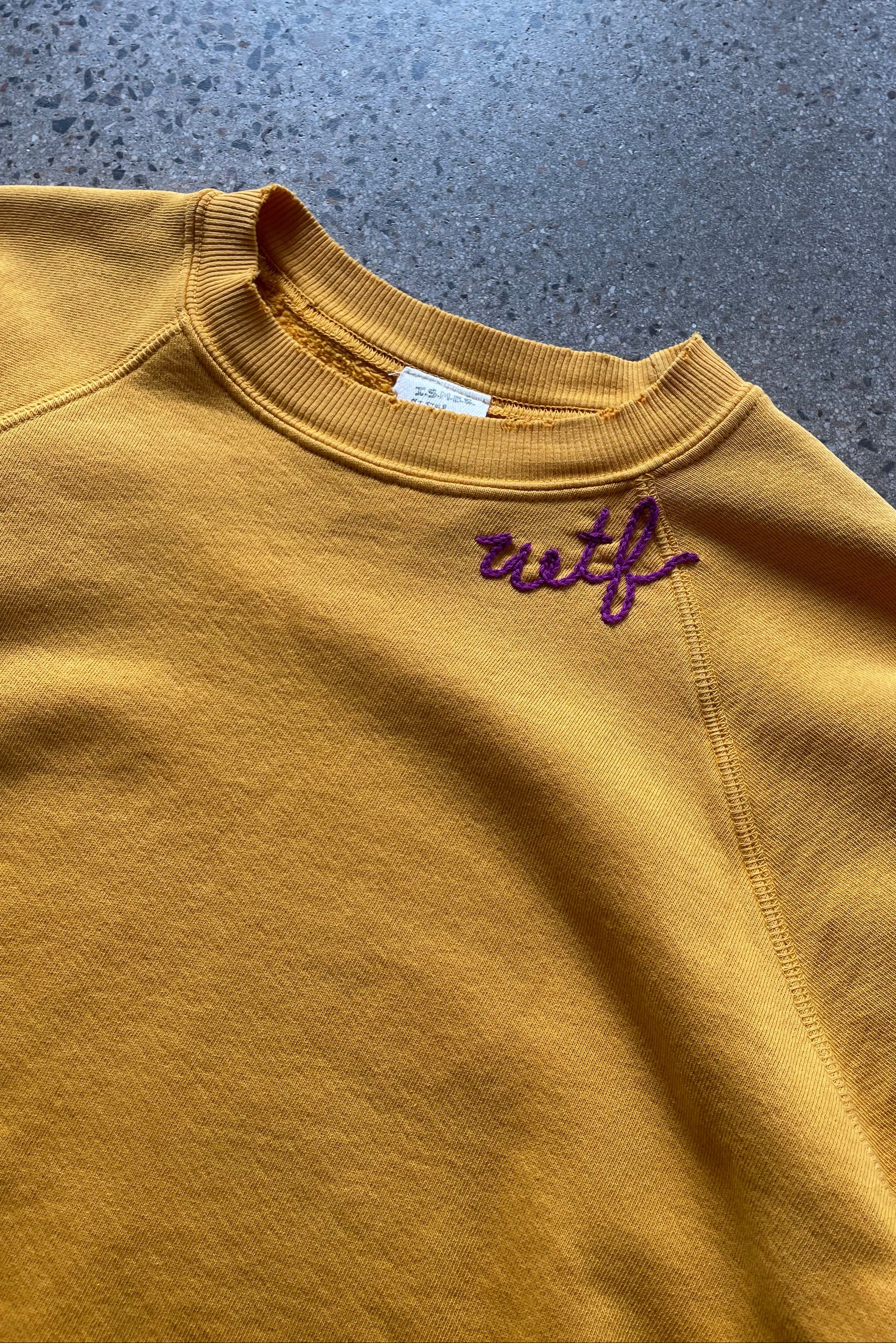 "wtf" Sweatshirt 2025