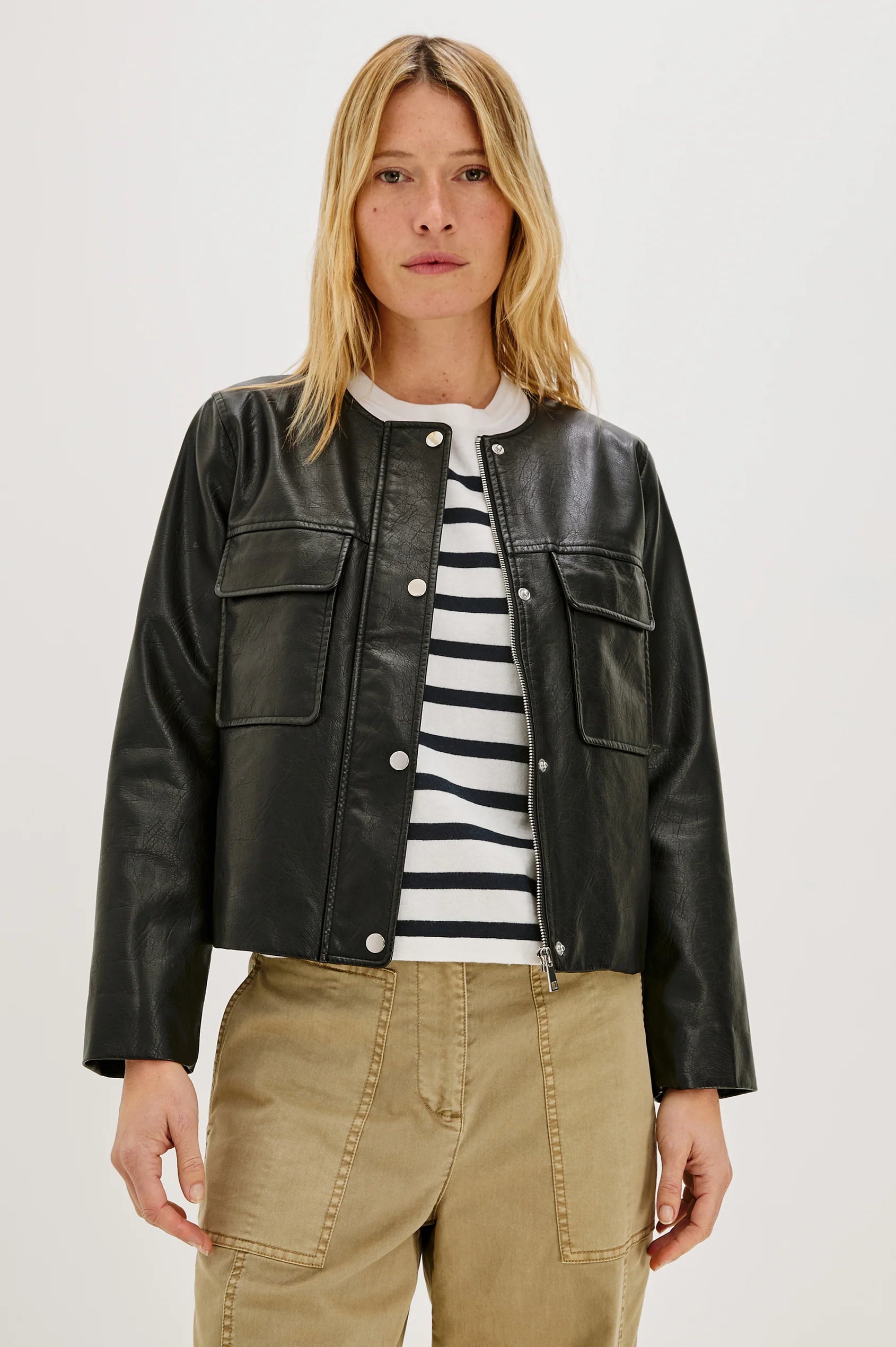 Rails Inka Faux Leather Jacket | Shop Eleanor - Women's Online Designer Boutique in Louisville, CO