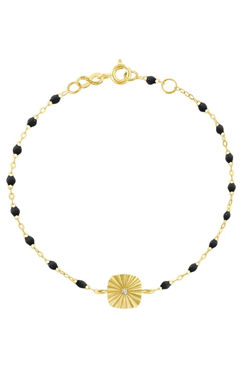 Gigi Clozeau Lumiere Diamond Bracelet in Black | Shop Eleanor