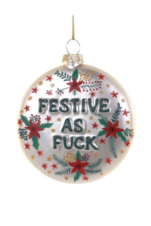 Festive AF Ornament