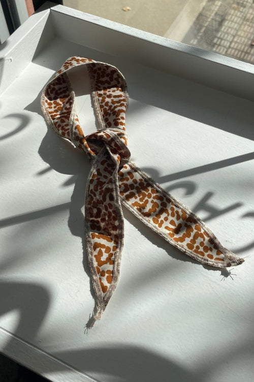 Regular Neck Scarf/Tie - Toffee Abstract