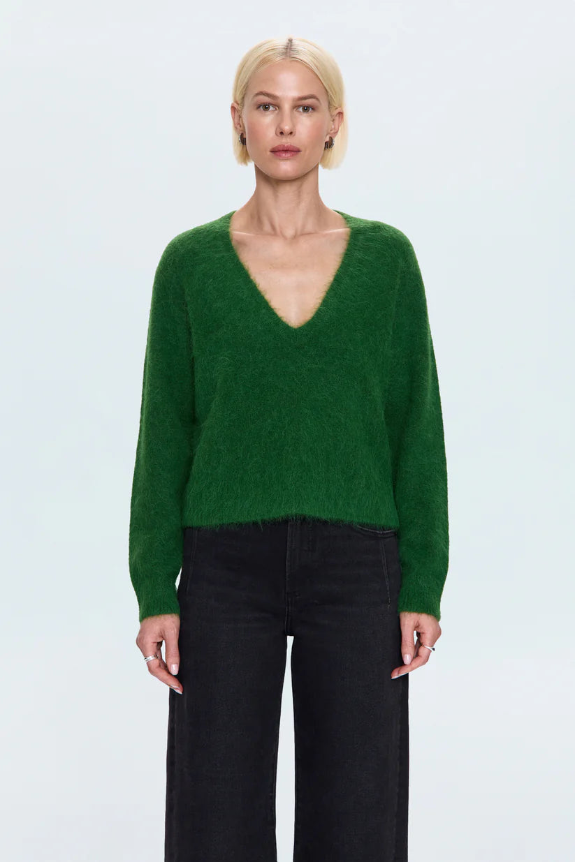 Pistola Kit Sweater in Winter Green | Shop Eleanor - Women's Sweaters