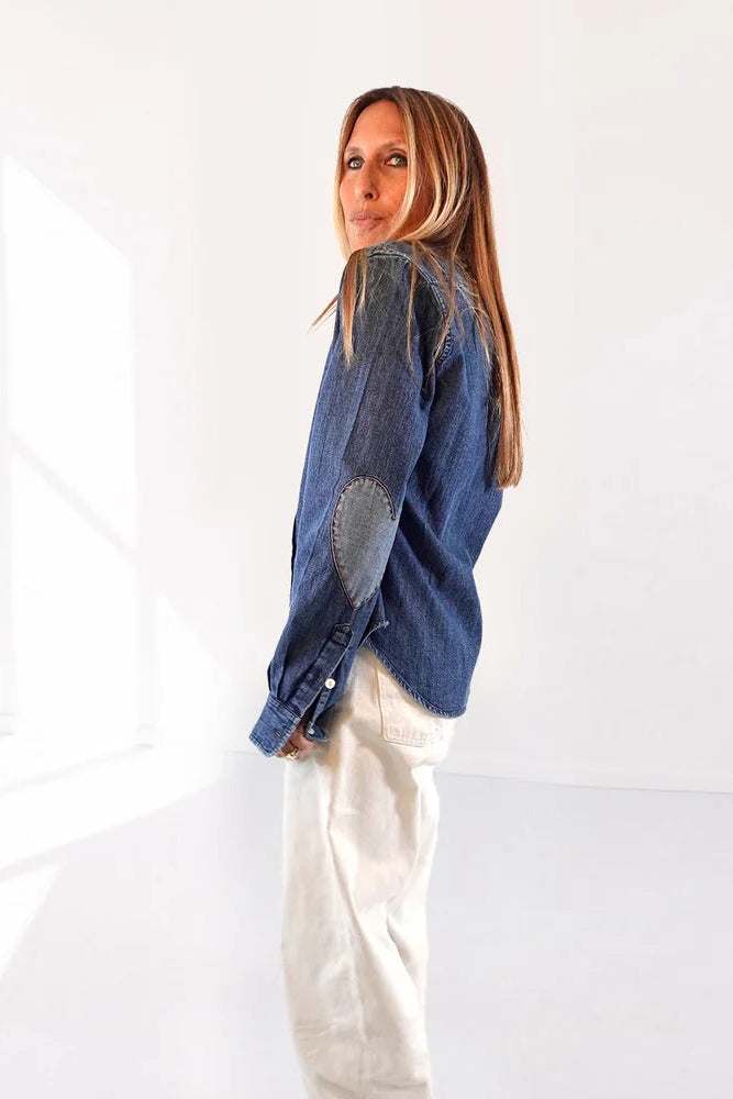 Kerri Rosenthal Keaton Denim Shirt | Shop Eleanor