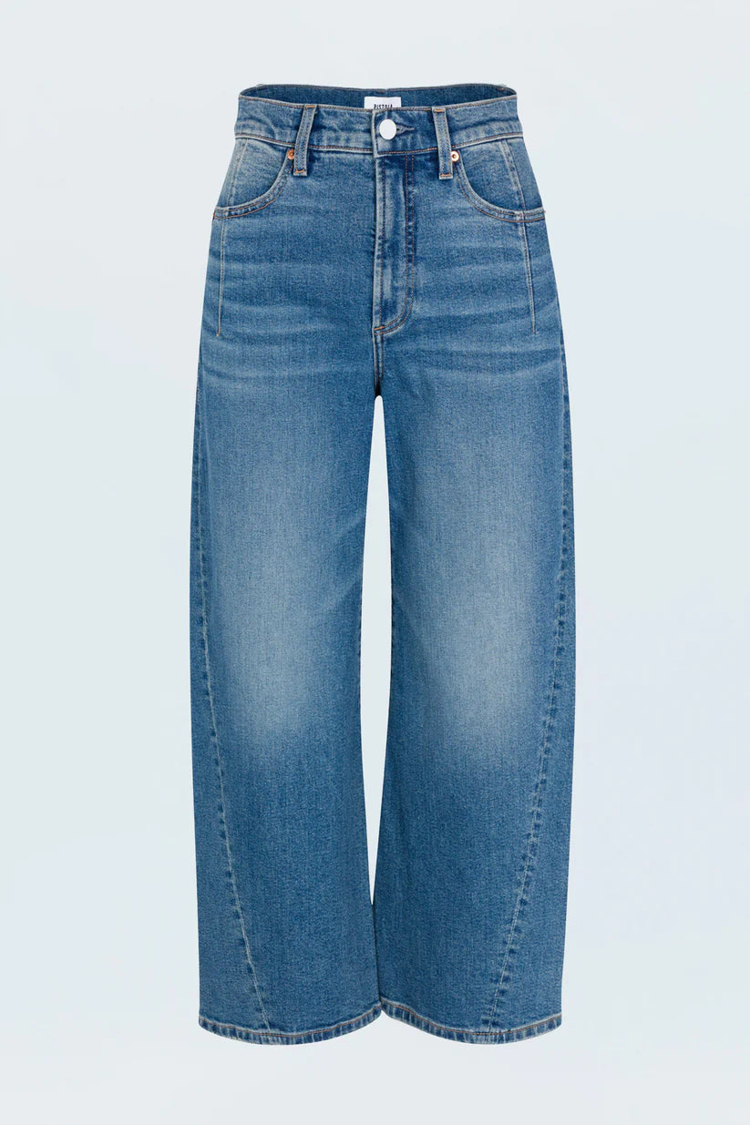 Pistola Kyra High Rise Bowed Ankle Jeans in Soho | Shop Eleanor