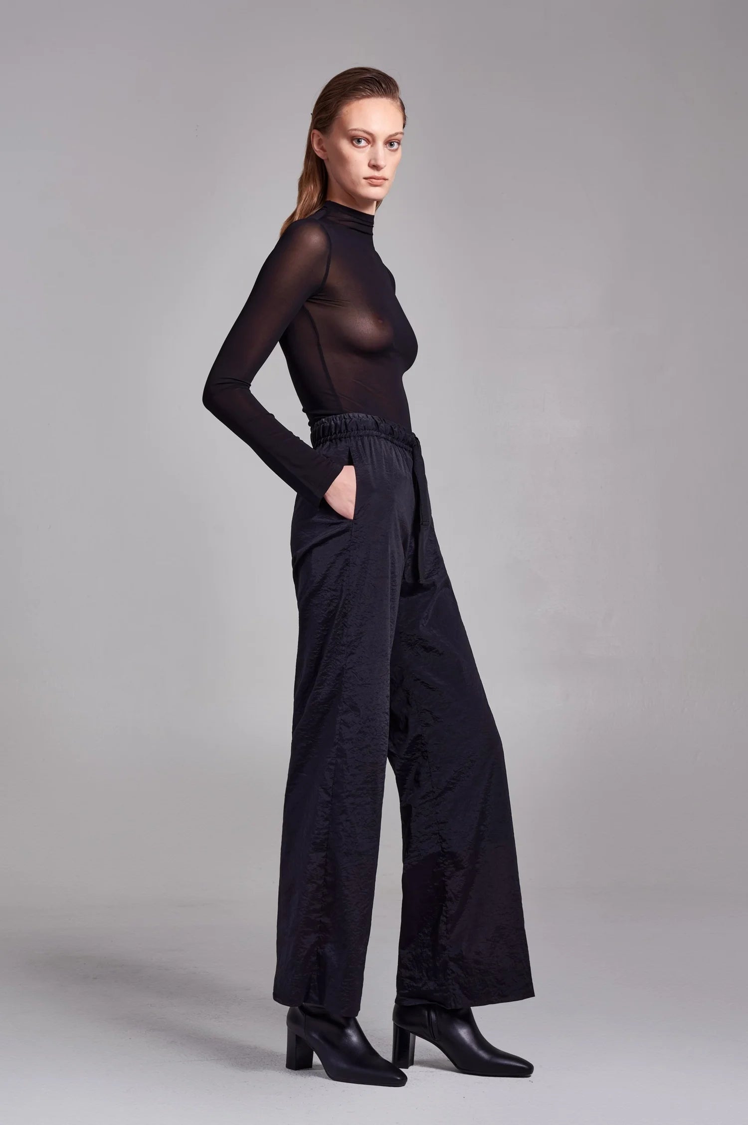 KZ_K Studio Glazed Cinched Pant | Shop Eleanor - Women's Luxury Apparel