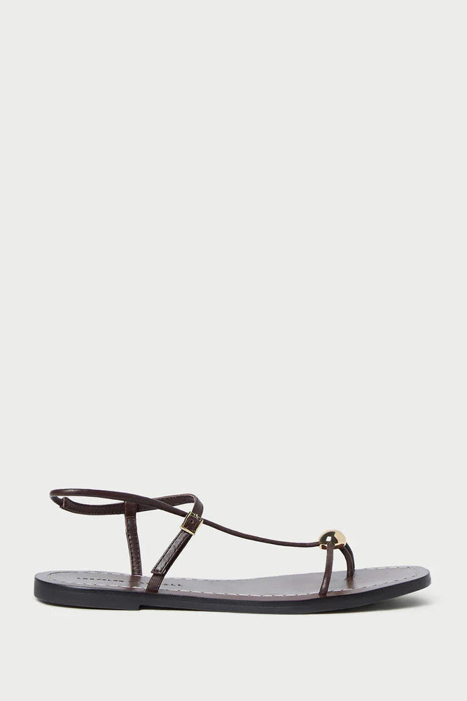 Brown Strappy Beach Sandal | Shop Eleanor